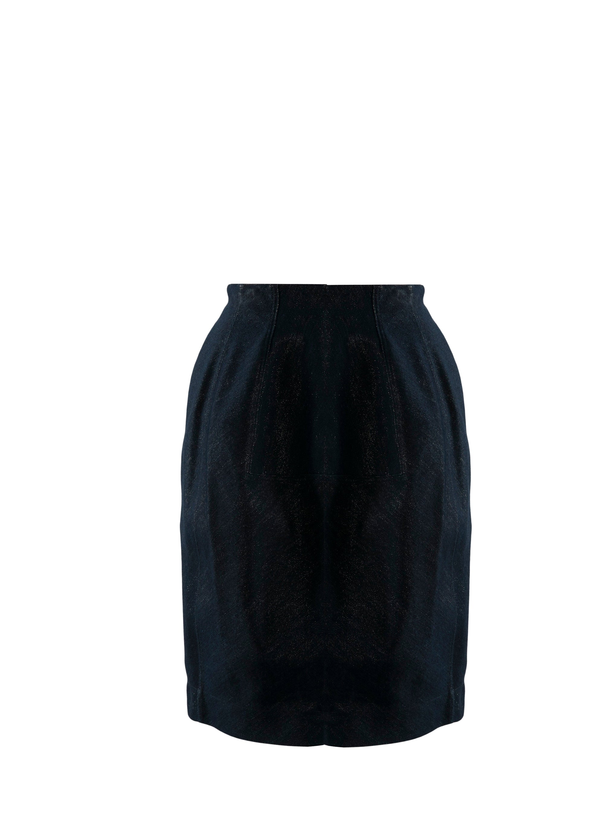 Denim ball skirt - Gold
