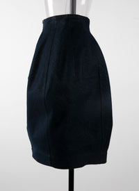 Denim ball skirt - Gold