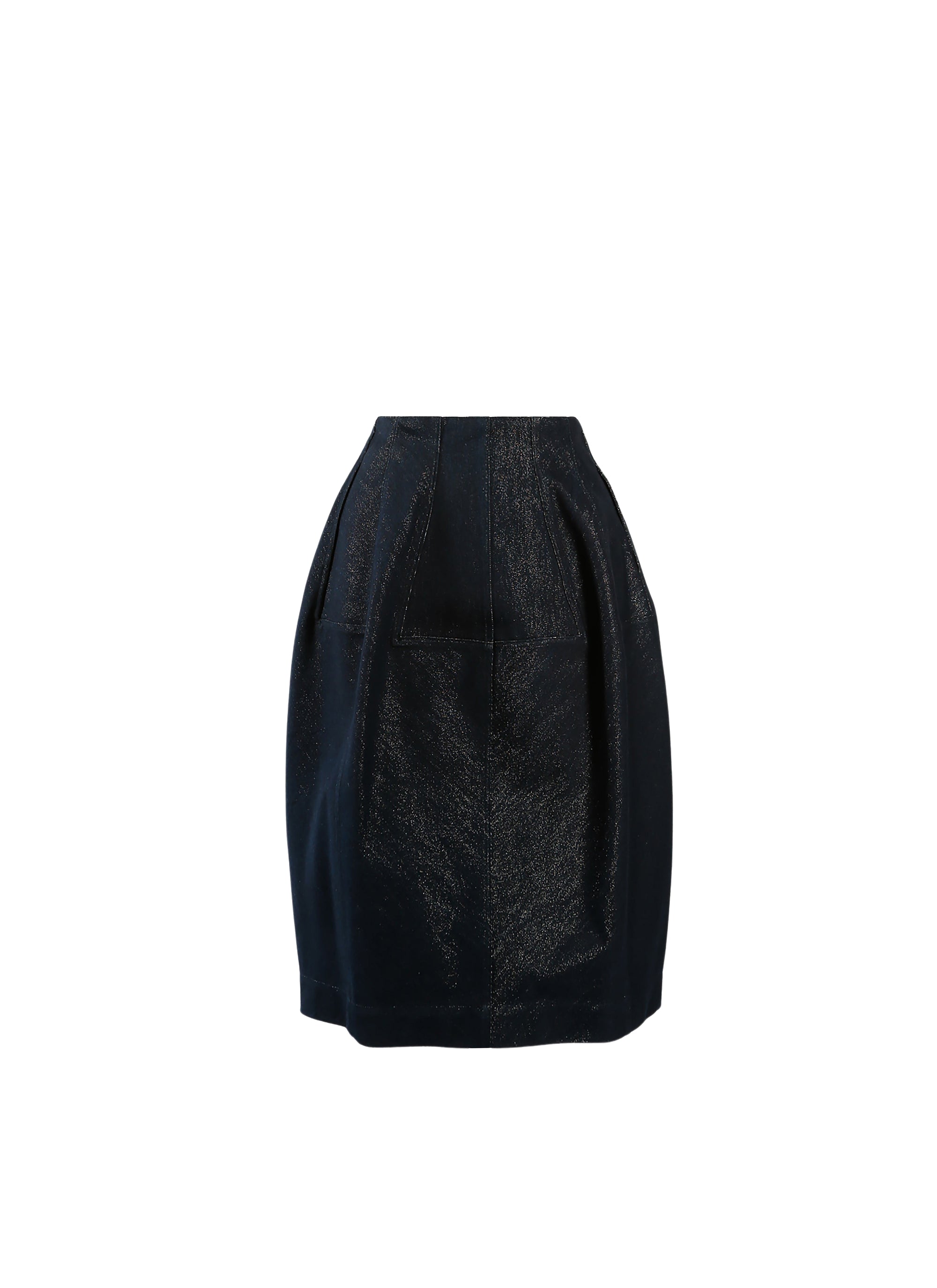 Jupe en denim - Bleu & Argent