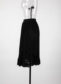Falbalas Skirt - Black intense