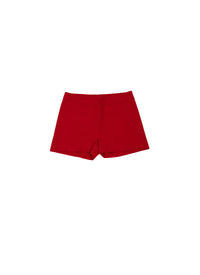 Short moulant - Rouge écarlate