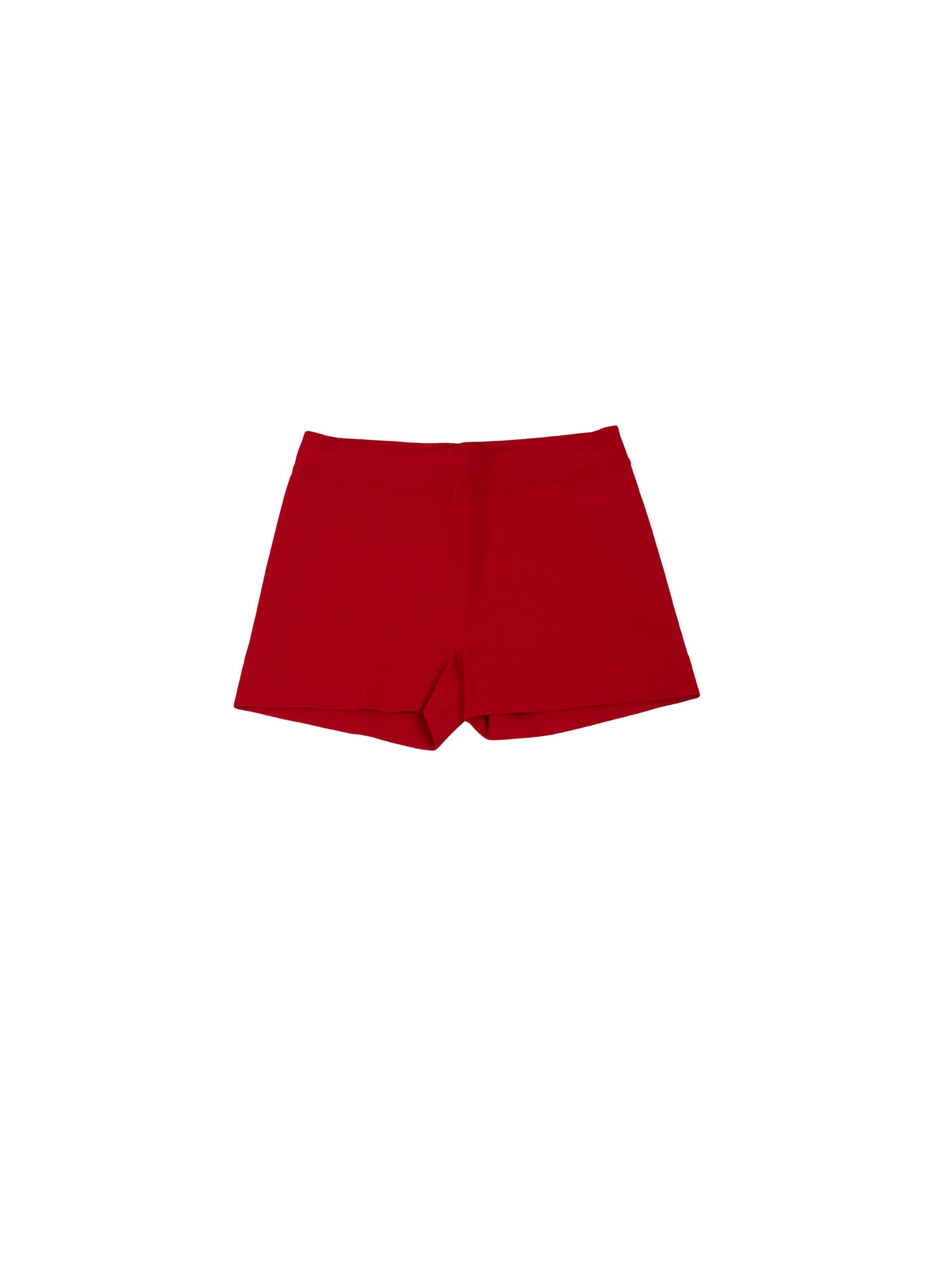 Short moulant - Rouge écarlate