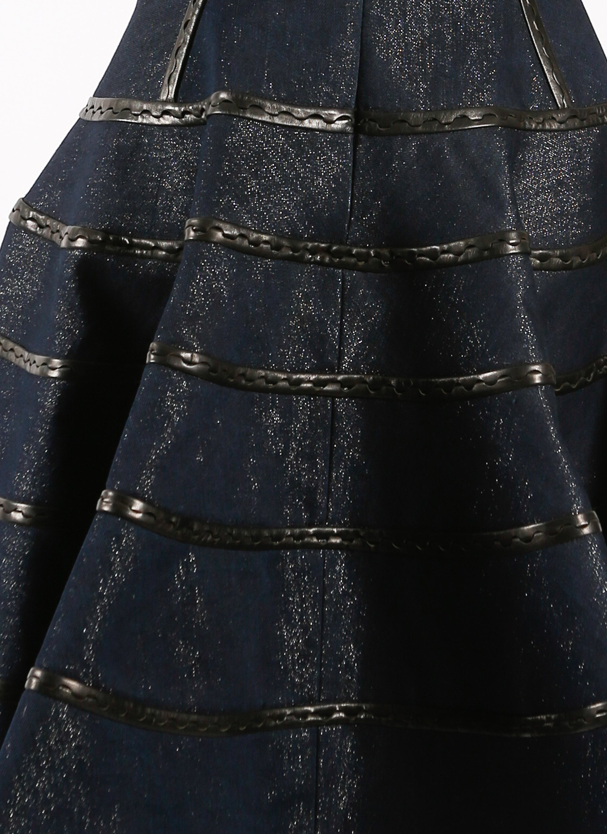 Robe sans manches en denim - Argent