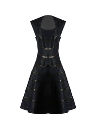 Robe sans manches en denim - Argent