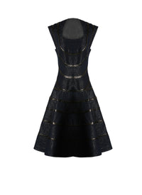 Robe sans manches en denim - Argent