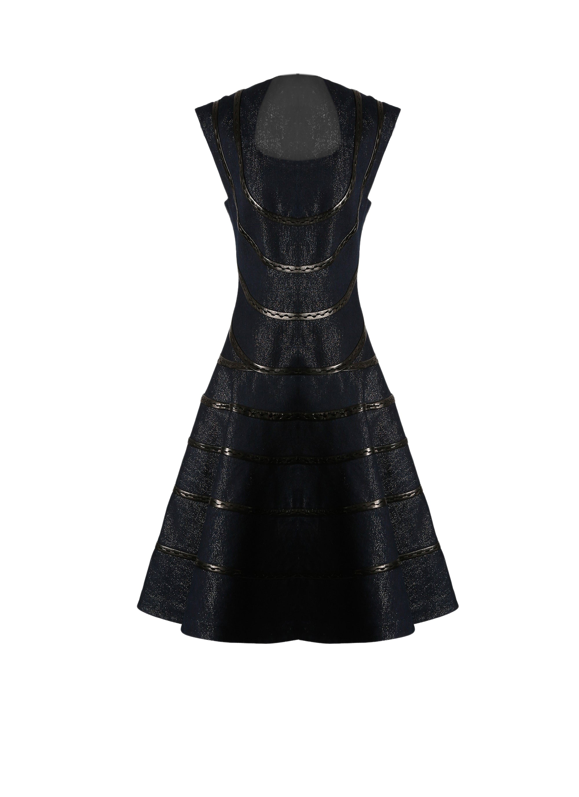 Robe sans manches en denim - Argent