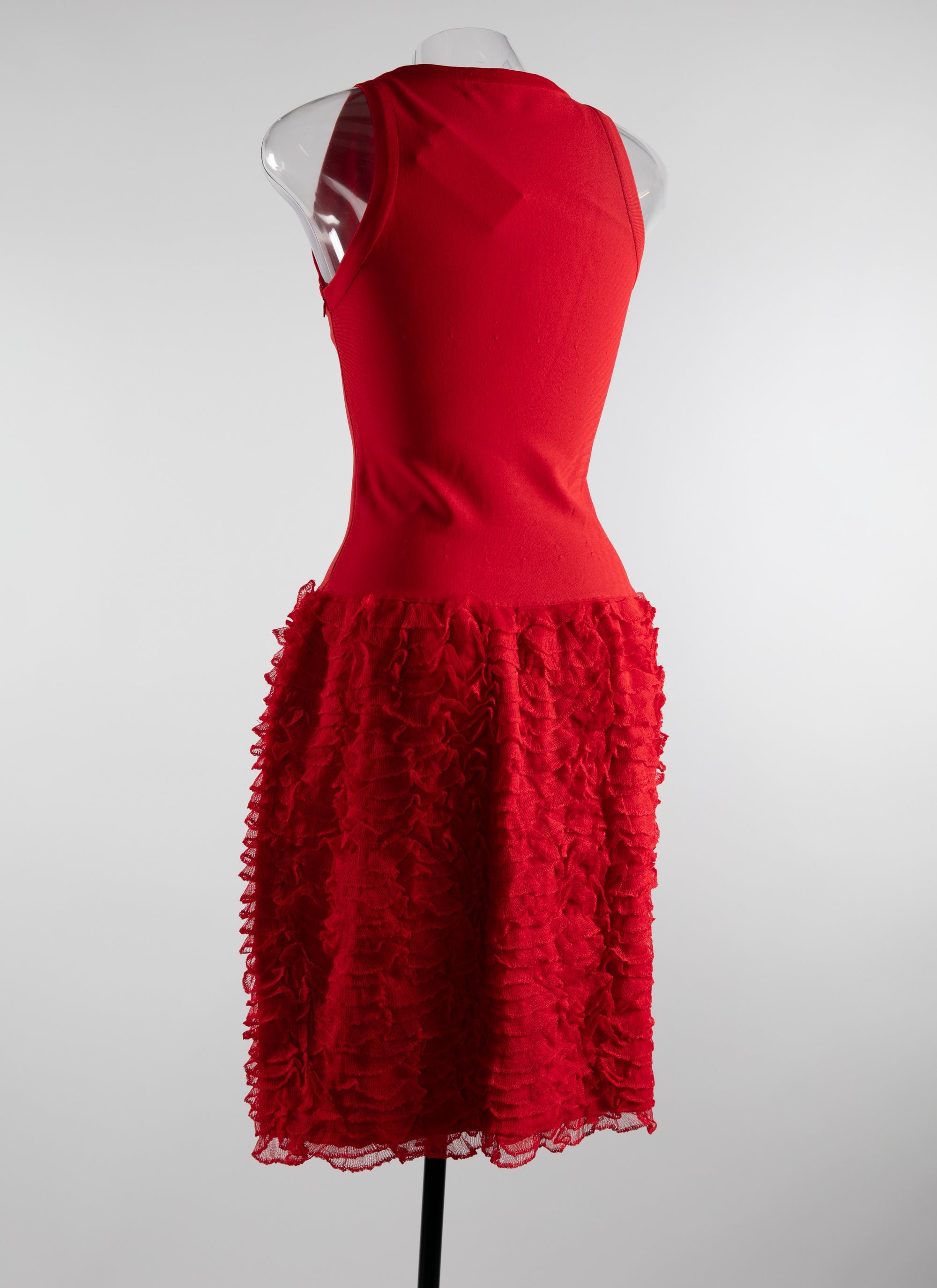 Houpette sleeveless dress - Scarlet