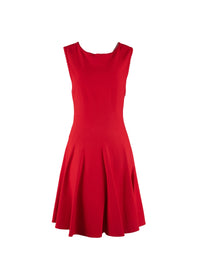 Open back sleeveless dress - Scarlet