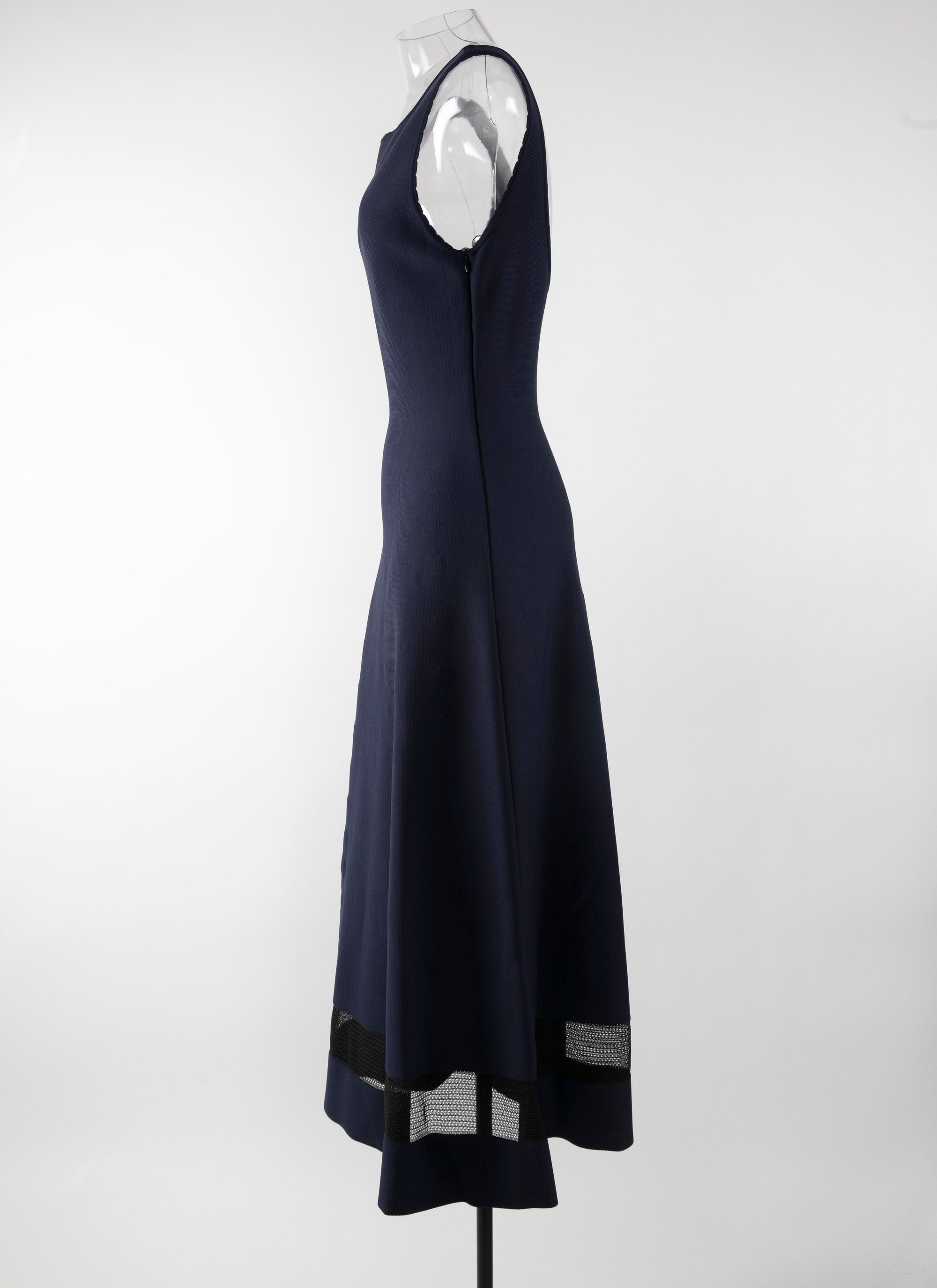 Mansart sleeveless knitted dress - Night