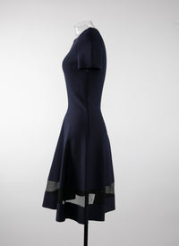 Fitted short dress - Night