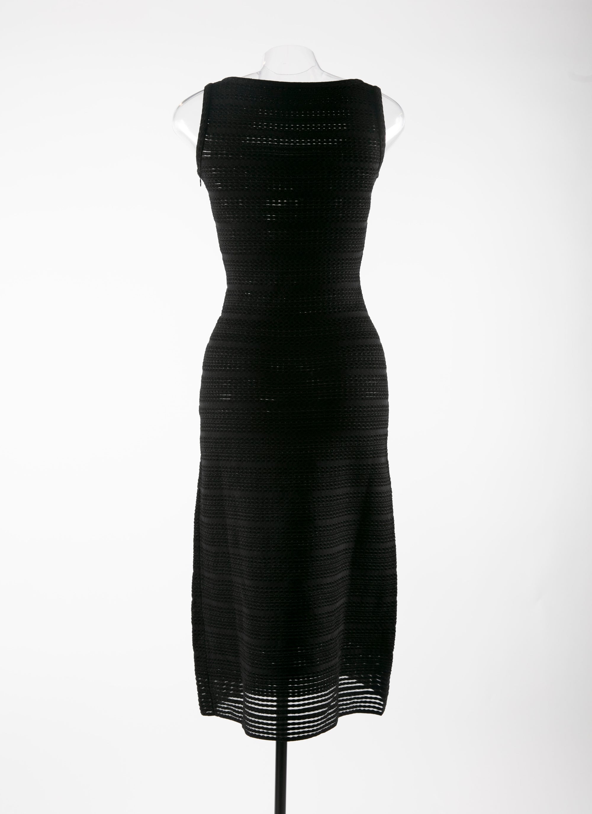Robe longue sans manches - Noir intense