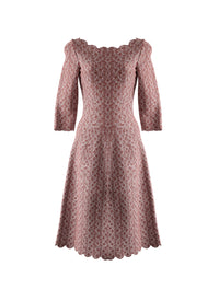 Cameo 3/4 sleeve dress - Hazel