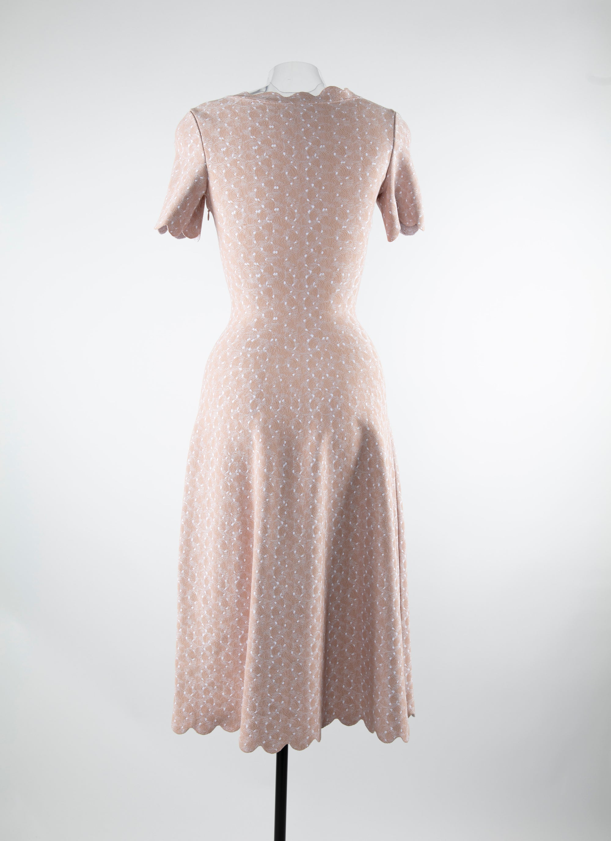 Short sleeve dress - Flesh Pink