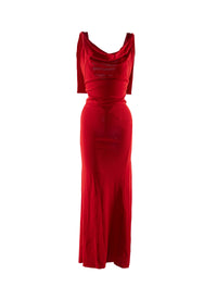 Vestal sleeveless dress - Scarlet