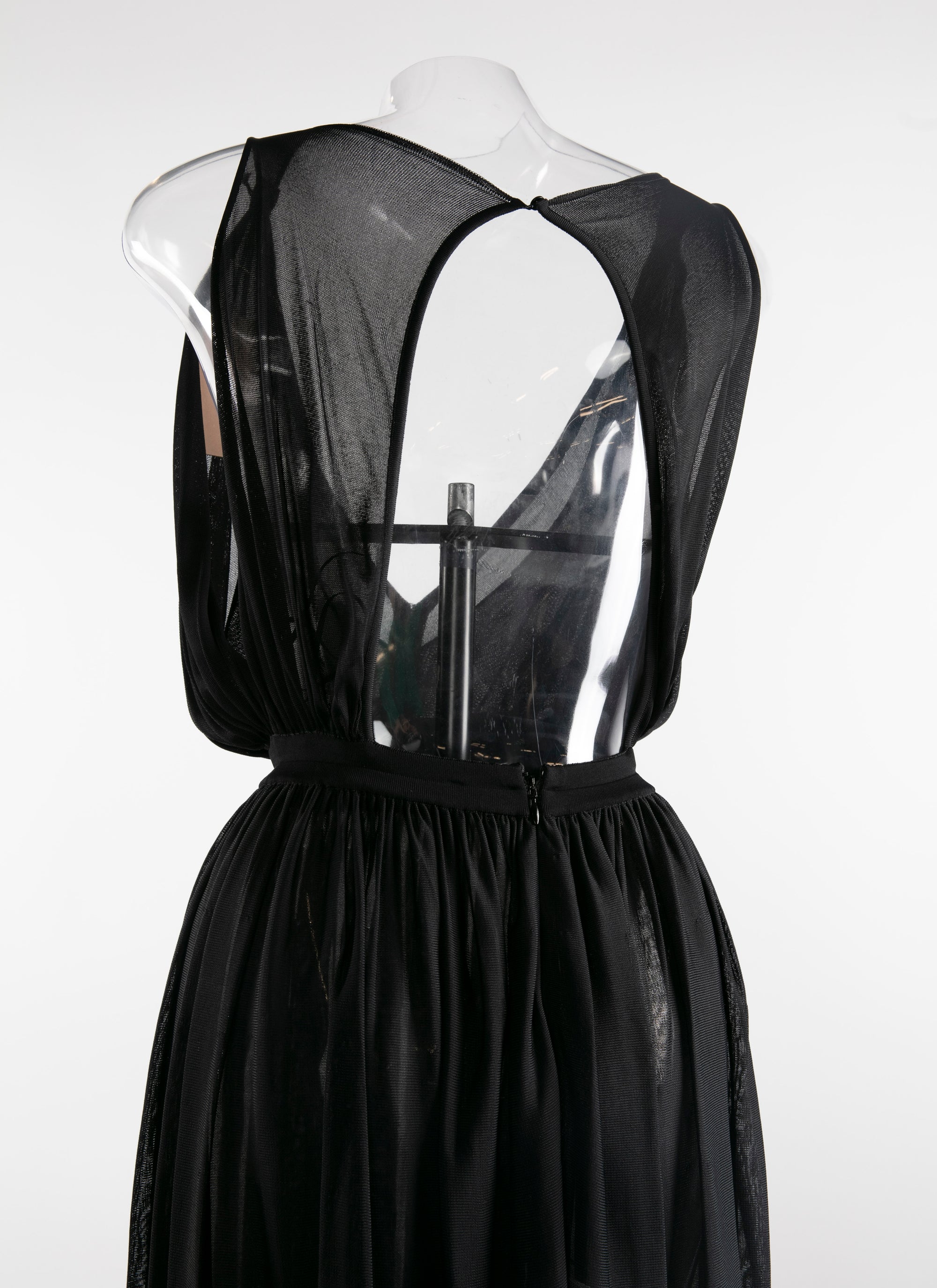 Sleeveless dress - Dark Black