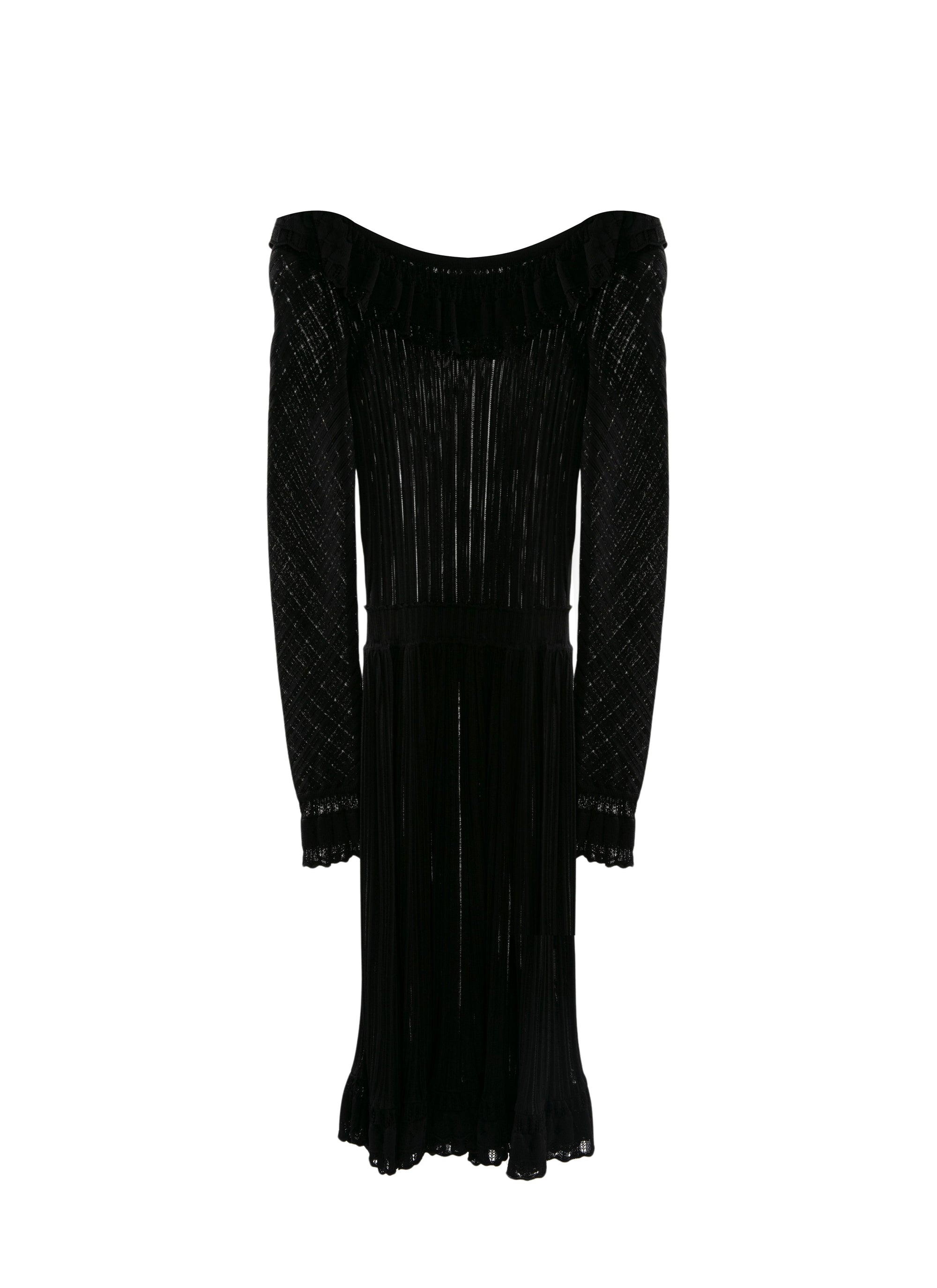 Long sleeve dress - Black intense
