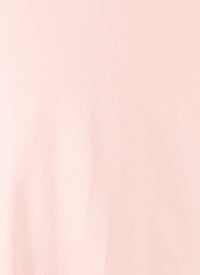 Top basic à manches longues - Rose Très Clair