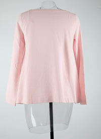 Top basic à manches longues - Rose Très Clair