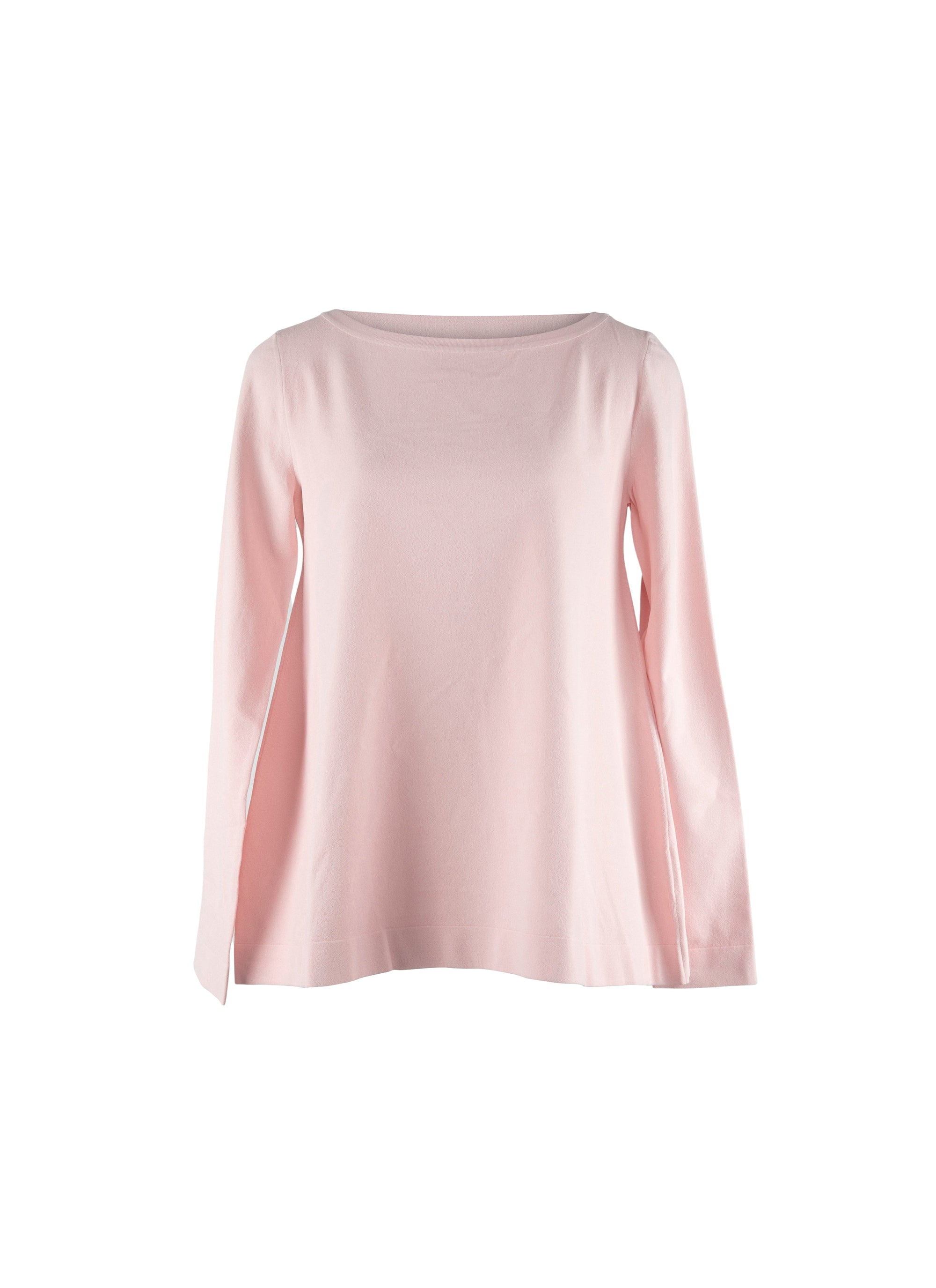 Top basic à manches longues - Rose Très Clair