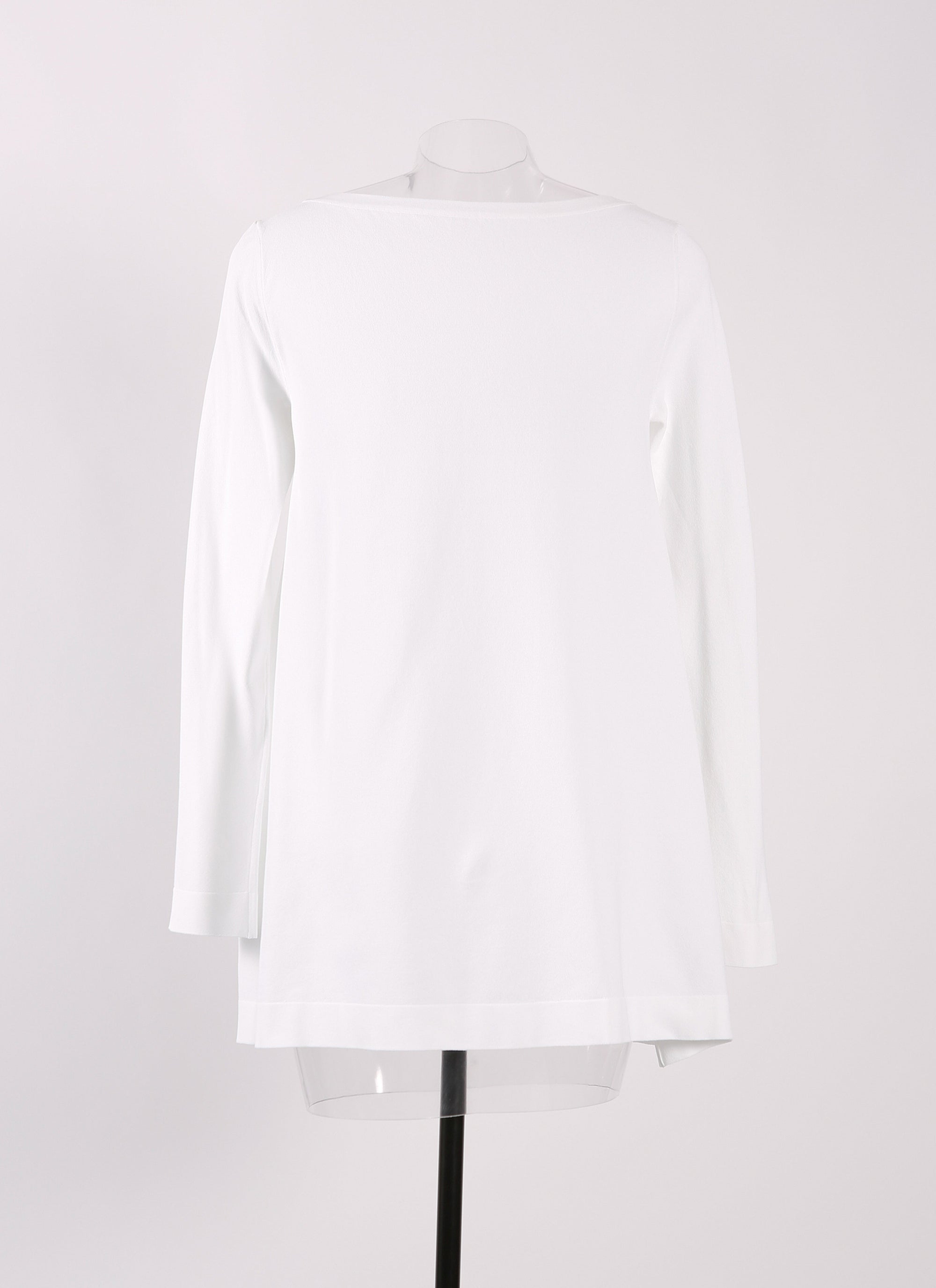 Long sleeve flowing top - Intense White