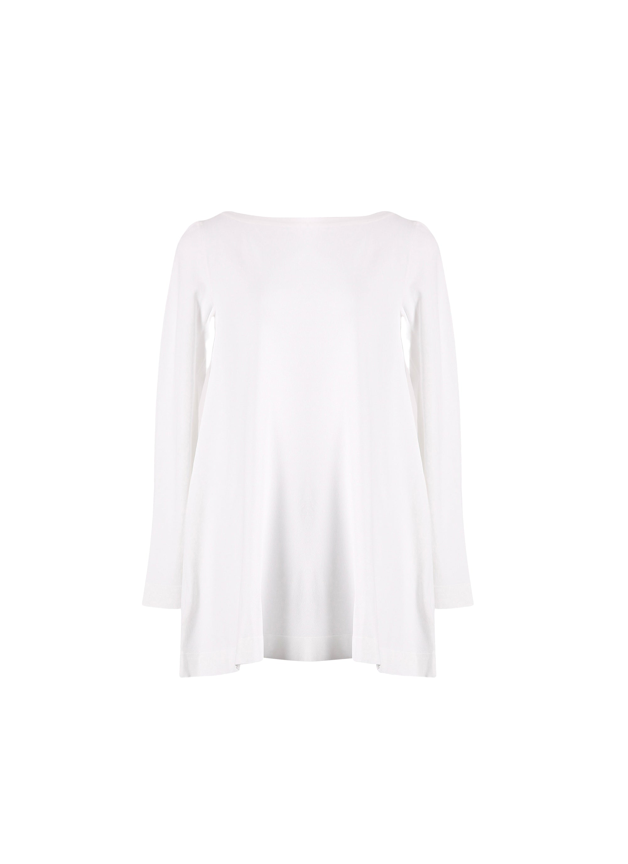 Pull à manches longues en maille - Blanc Cassé