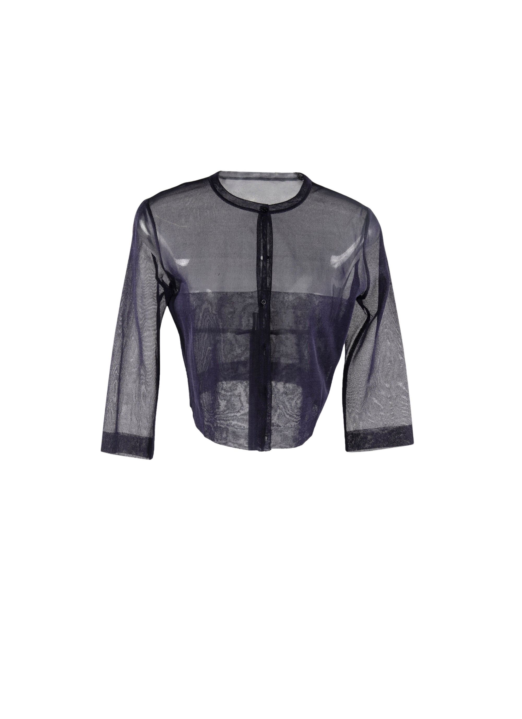 Silk cardigan - Intense Night