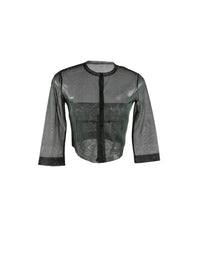 Cardigan en soie - Vert Imperial