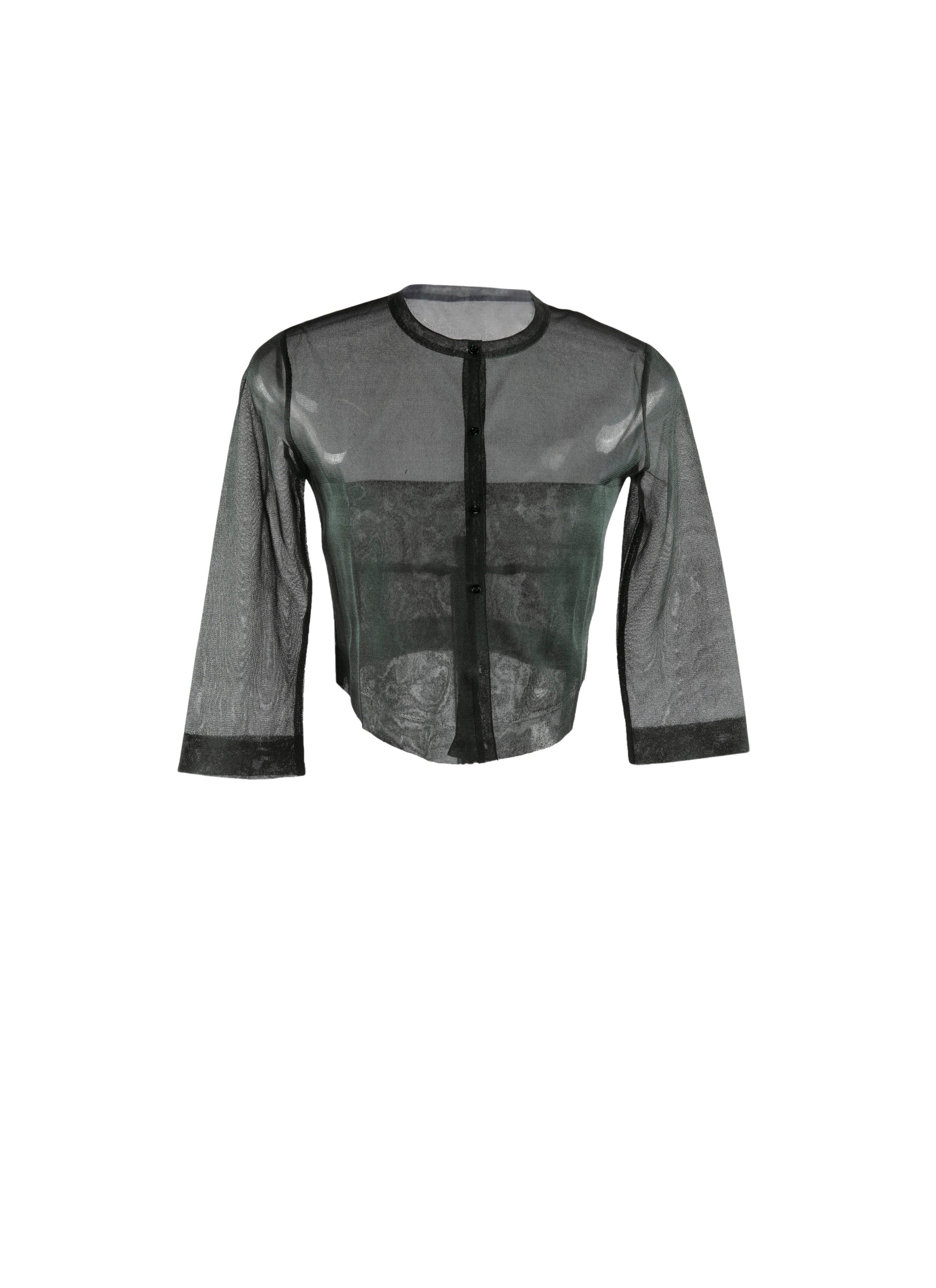 Cardigan en soie - Vert Imperial