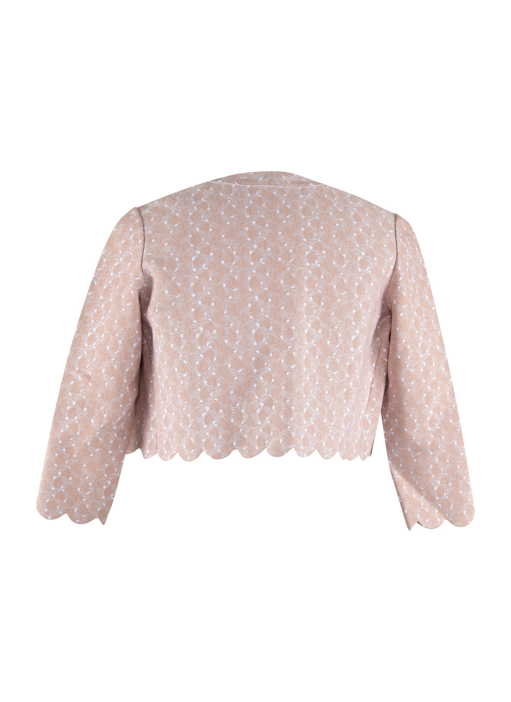 Cardigan à manches longues Camée en maille - Rose Chair