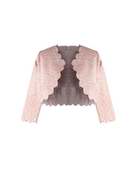 Cardigan à manches longues Camée en maille - Rose Chair