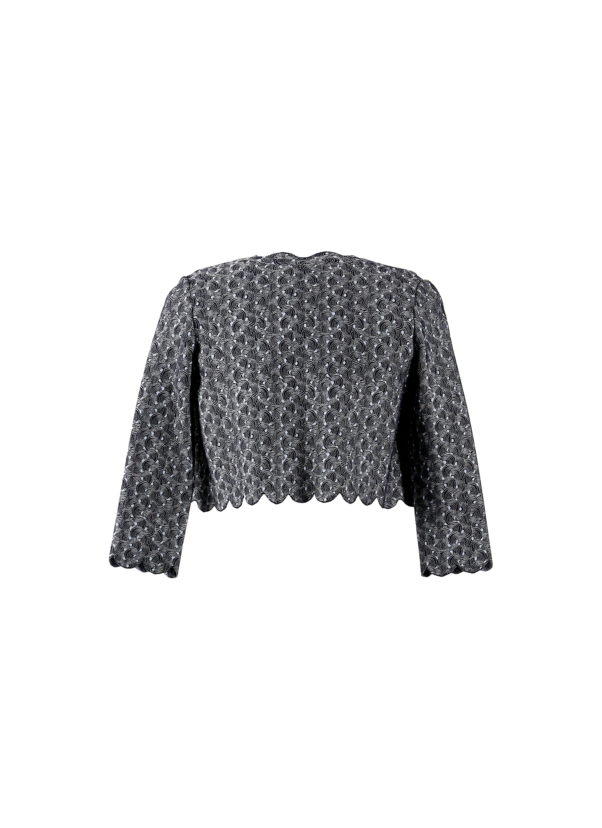 Cardigan à manches longues Camée en maille - Nuit