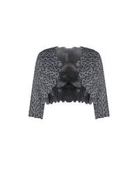 Cardigan à manches longues Camée en maille - Nuit