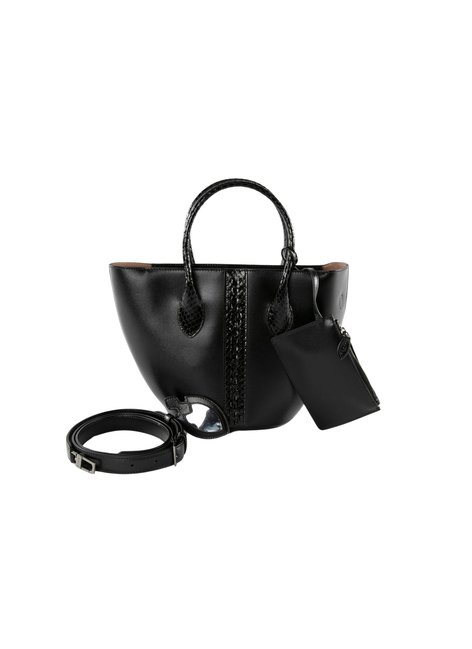 Latifa mini bag - Black intense