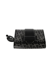 Pochette Simone en cuir - Noir