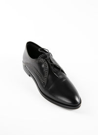 Derby en cuir - Noir