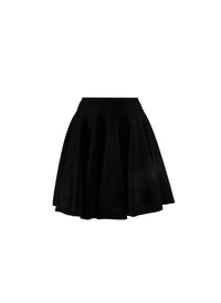 Jupe en maille - Noir