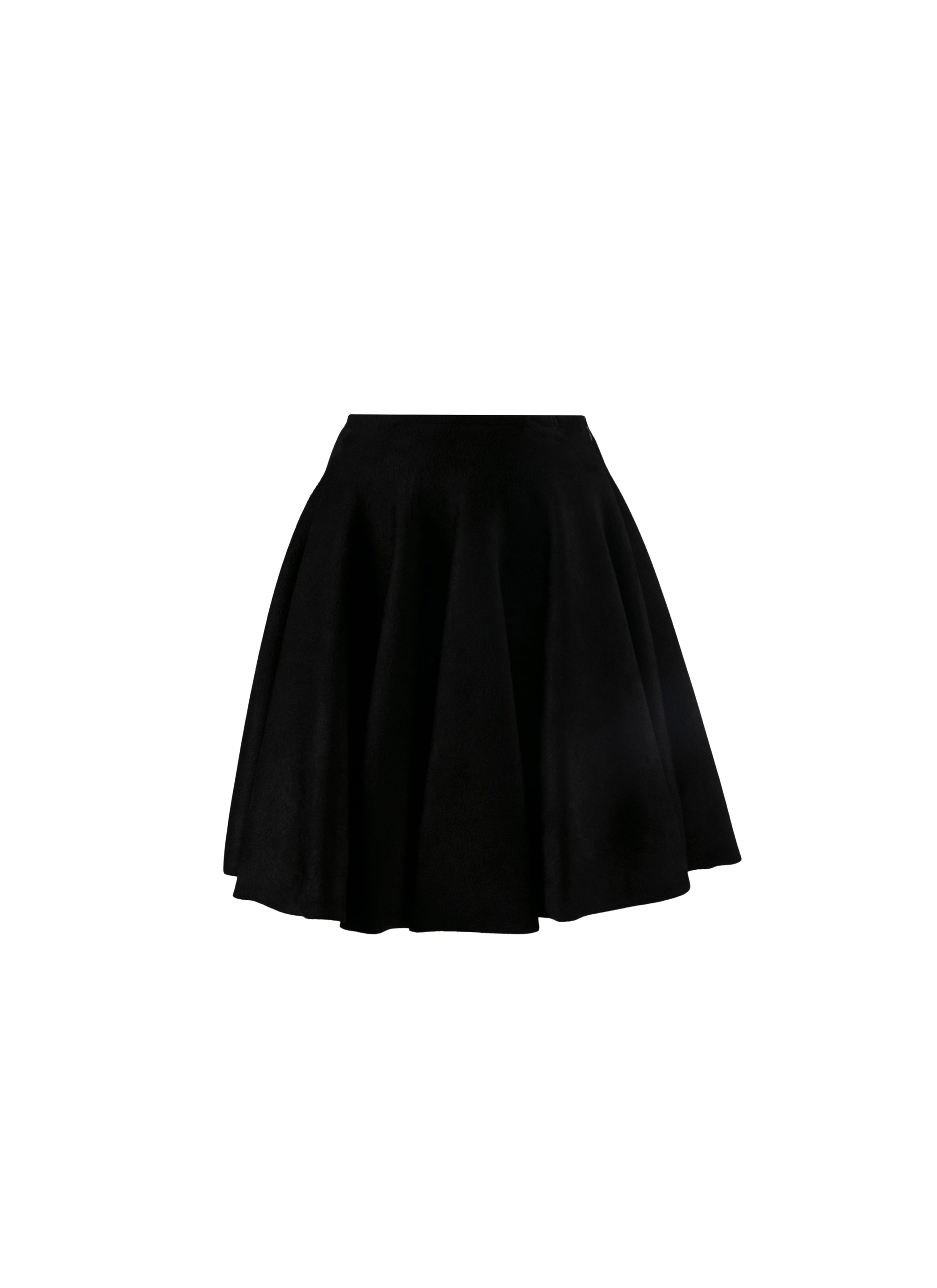 Knitted skirt - Black intense