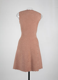 Robe sans manches Moonlight en maille - Nude