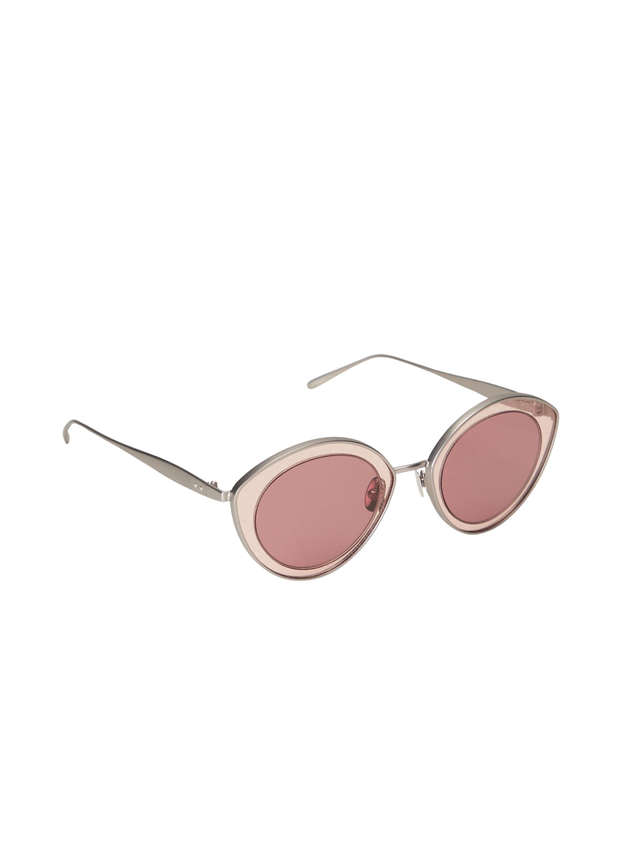 Lunettes Cat eye à motif argenté - Reprise Orli