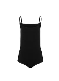 Supreme bodysuit in wool - Black intense