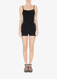 Supreme bodysuit in wool - Black intense