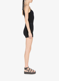 Supreme bodysuit in wool - Black intense