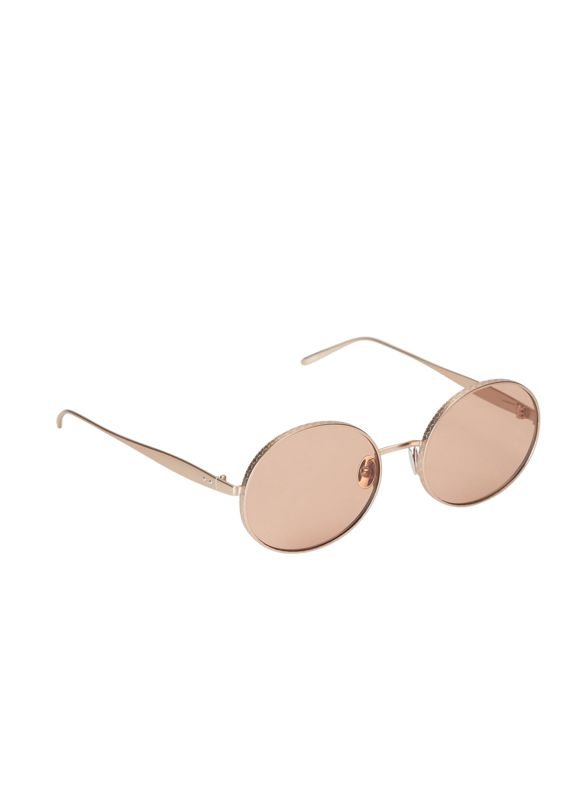 Lunettes monture œil de chat - Or & Noir