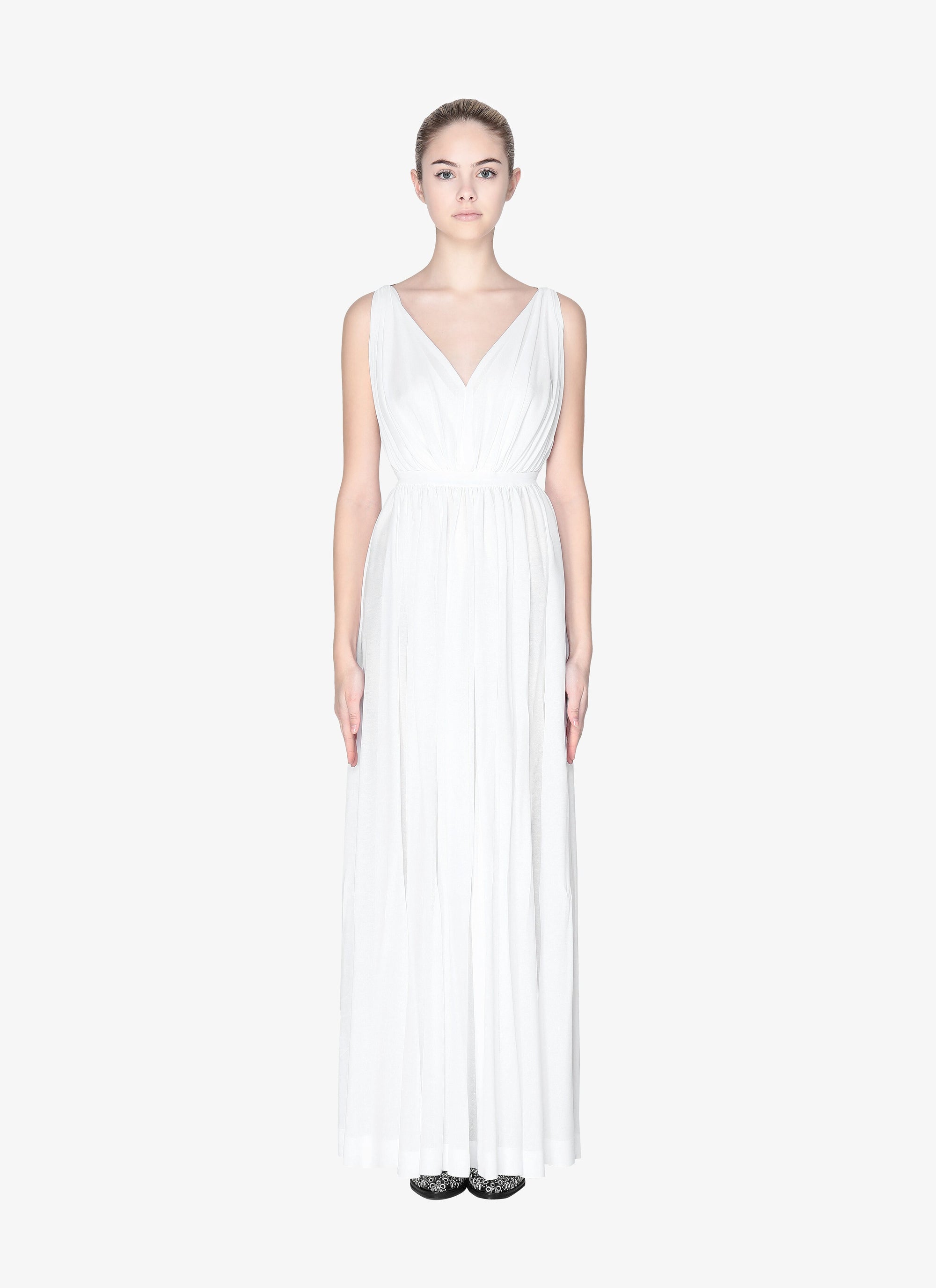Robe sans manches Déesses - Blanc