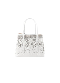 Sac Mina Bolivia Fiori en cuir - Blanc Optique