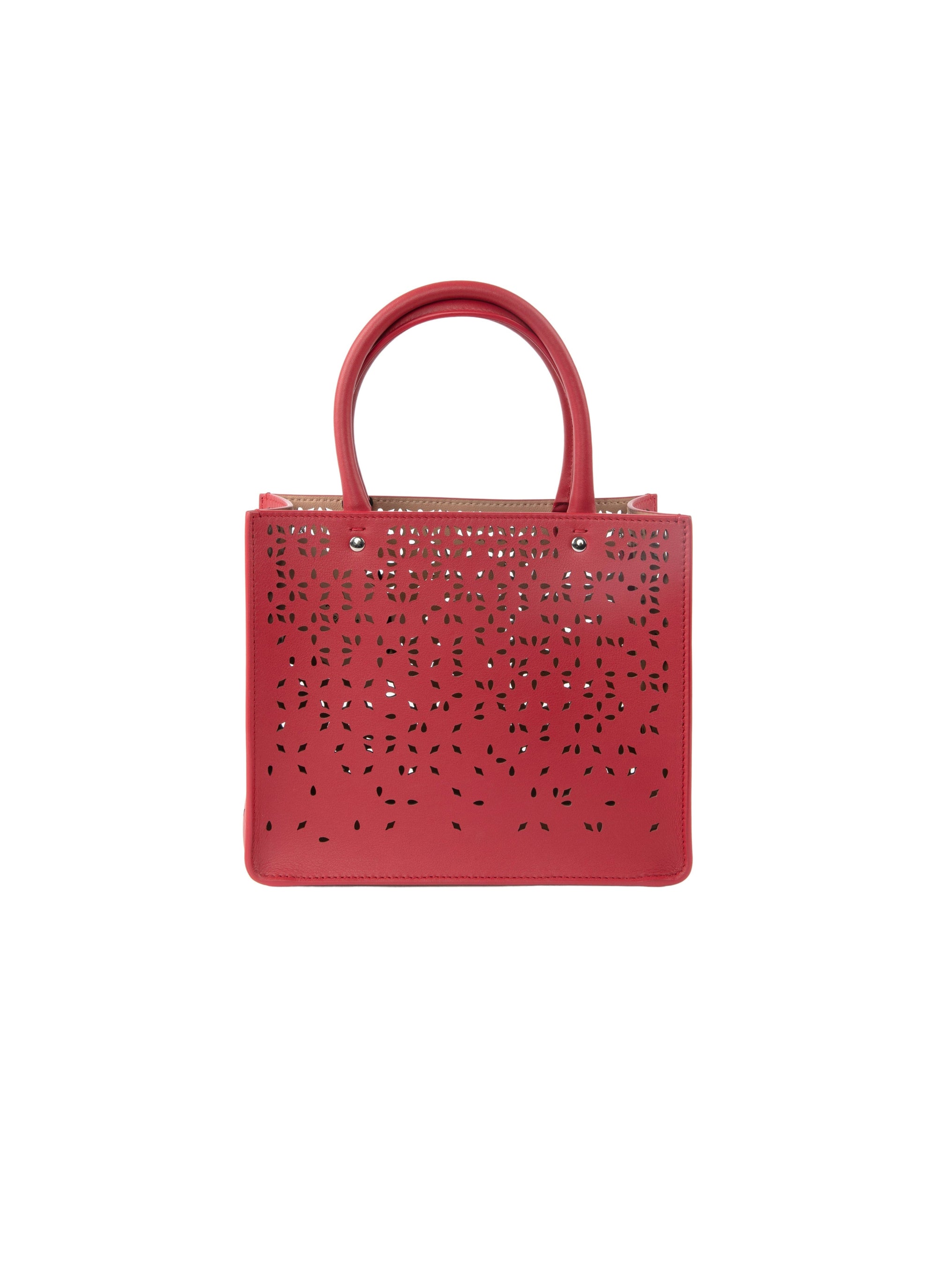 Sac Garance Fiori Gonna en cuir - Laque