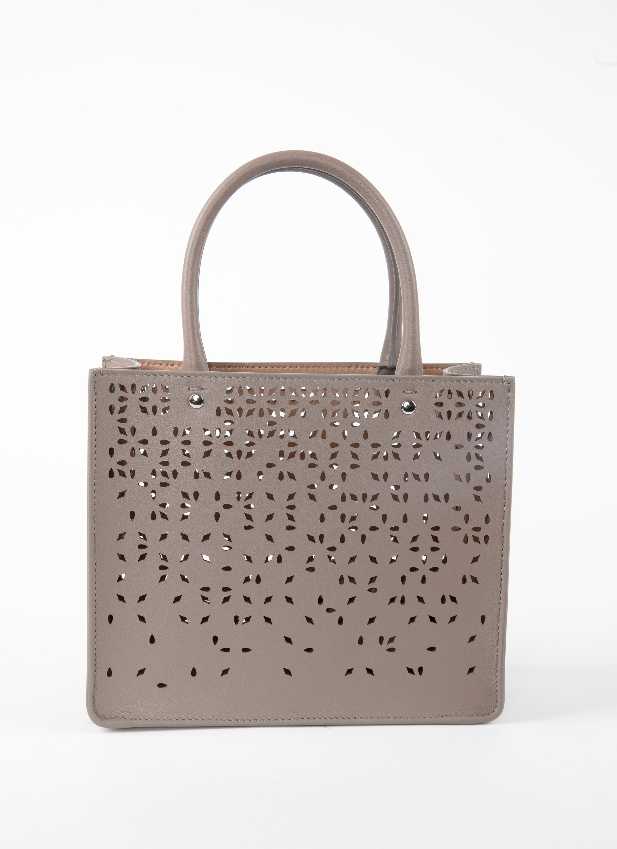 Garance Fiori Gonna bag in leather - Turtle Dove