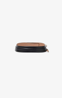 Mini Mina Leather Belt - Black