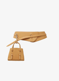 Mini ceinture Mina en cuir - Dune
