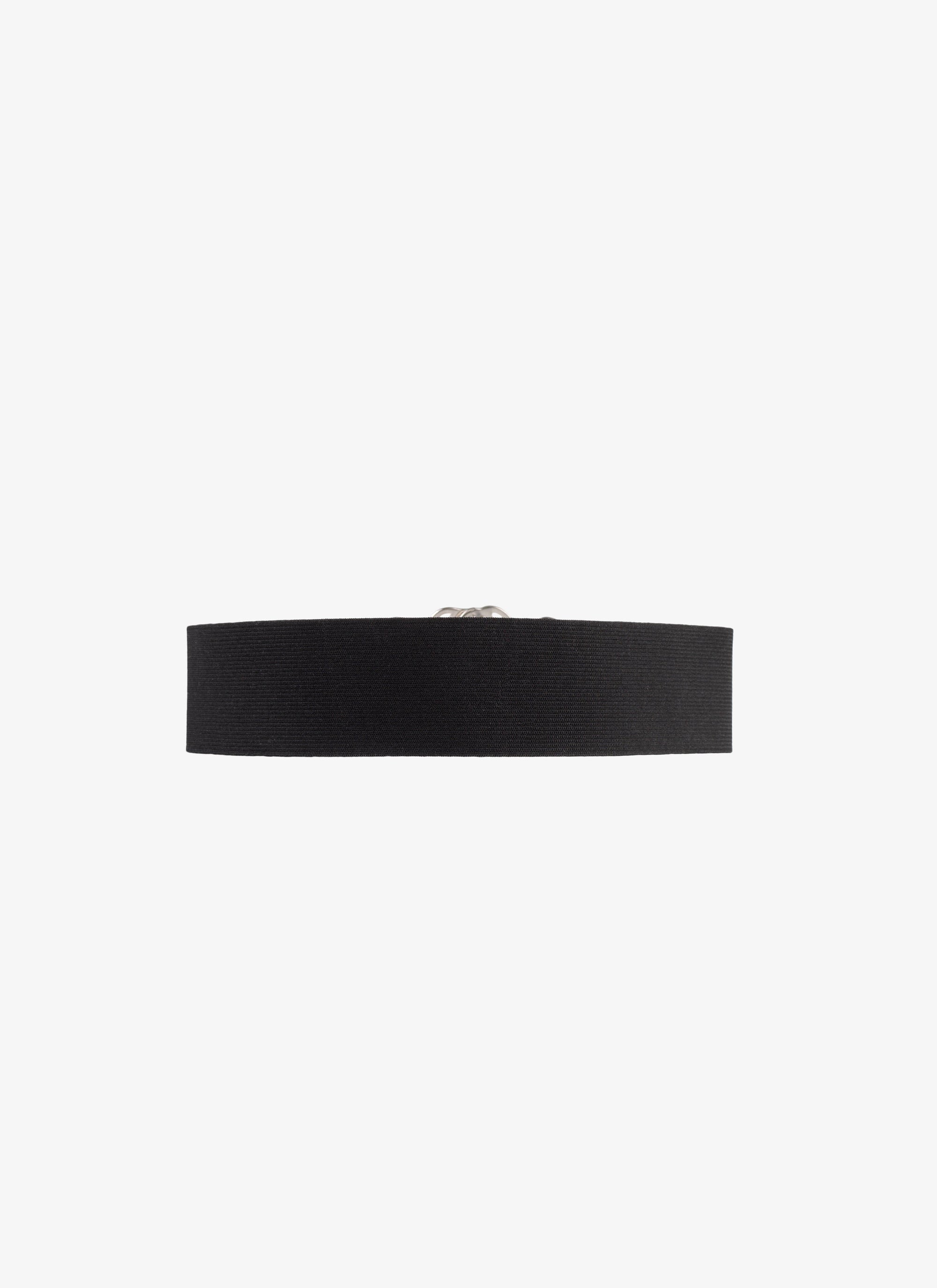 Ceinture à attaches graphiques - Noir